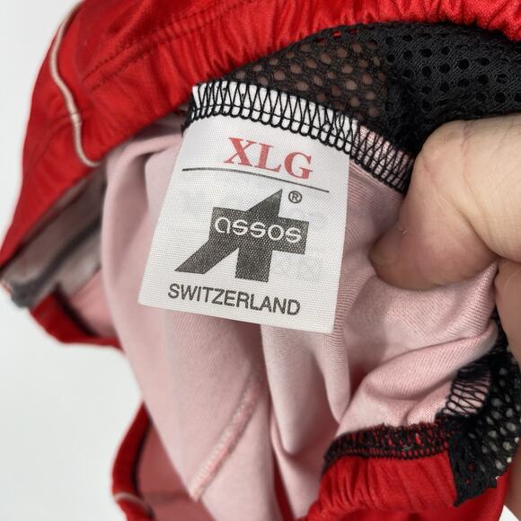 Assos Wind Block Cycling Vest Red Full Zip Men's Size XLG - Picture 8 of 8